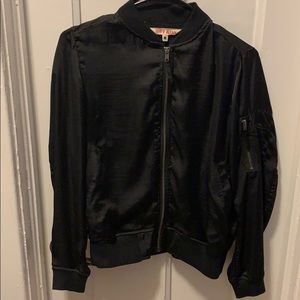 Black Bomber Jacket